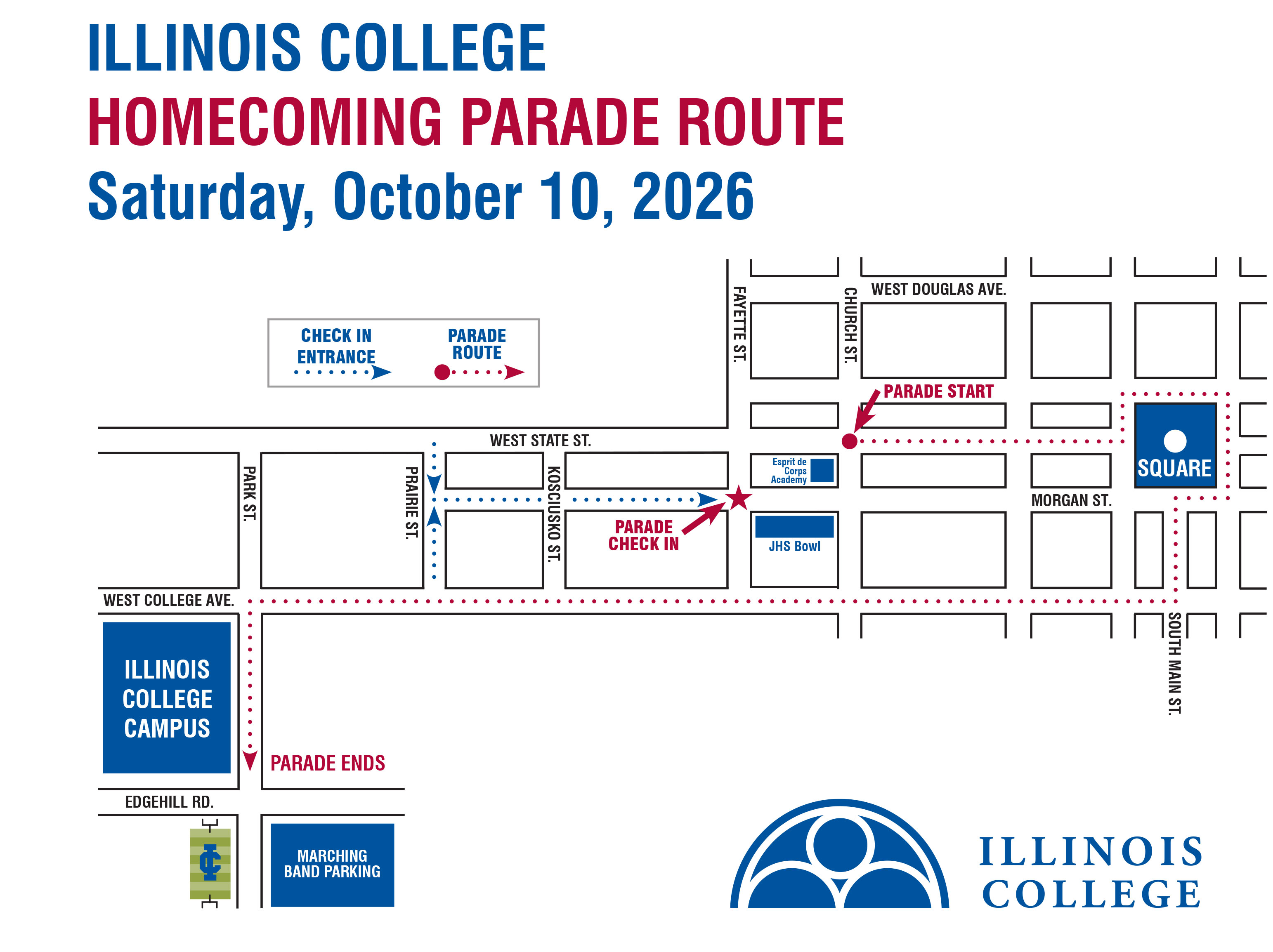 parade map