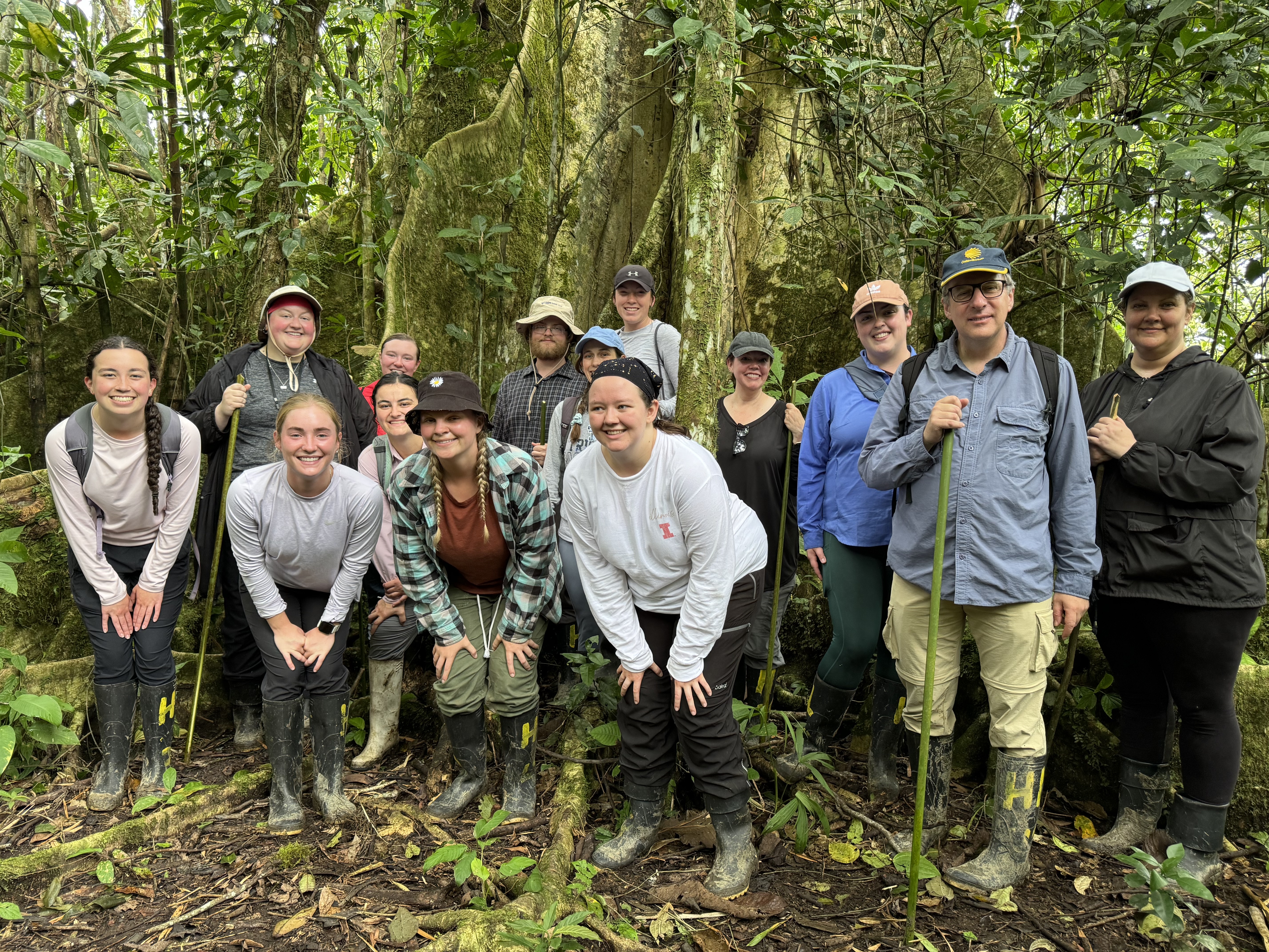 Participants in Amazon Rainforest