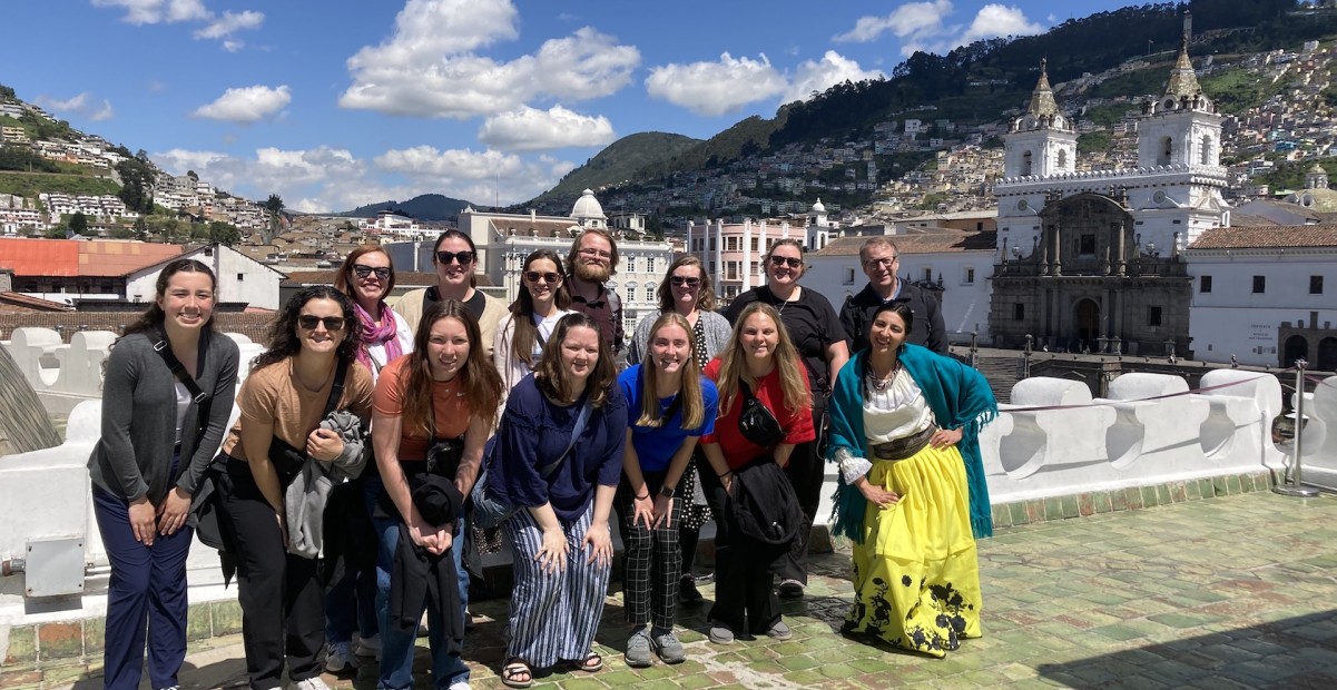 Fulbright-Hays participants in Ecuador