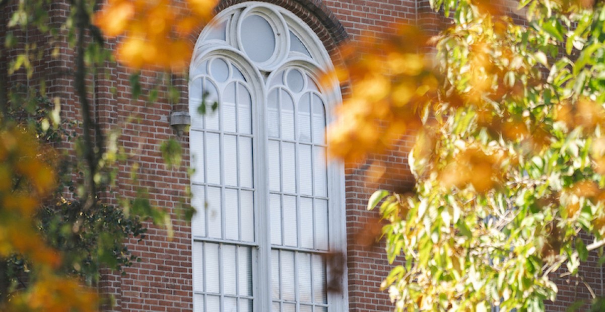 Sturtevant Hall window