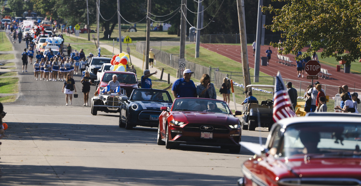 Homecoming parade