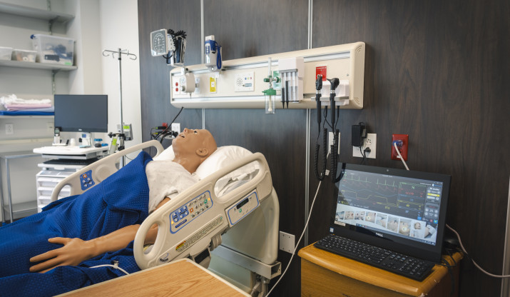 Photo of newly renovated nursing facilities
