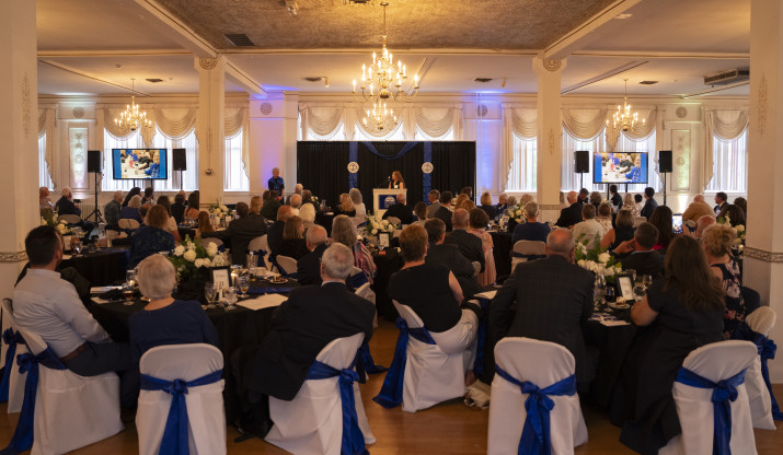 Society Gala crowd shot